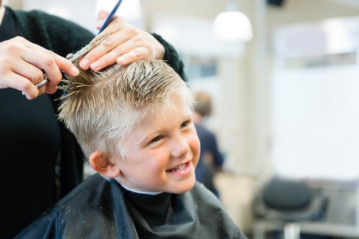 5 Year Old Getting A Haircut 5 Year Old Getting A Haircut